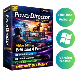 CyberLink PowerDirector Ultimate (Latest Version 2026 v24.0.1030.1)