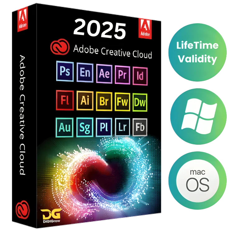 ADOBE CC PREMIUM SOFTWARE BUNDLE - 2025 (BUY 1 GET 9 FREE!)