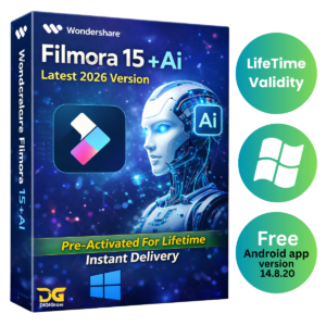 FILMORA-15 + Ai Features (Latest-2026-version)