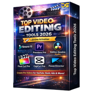 Top Video Editing Software Bundle 2026 – LifeTime Activation